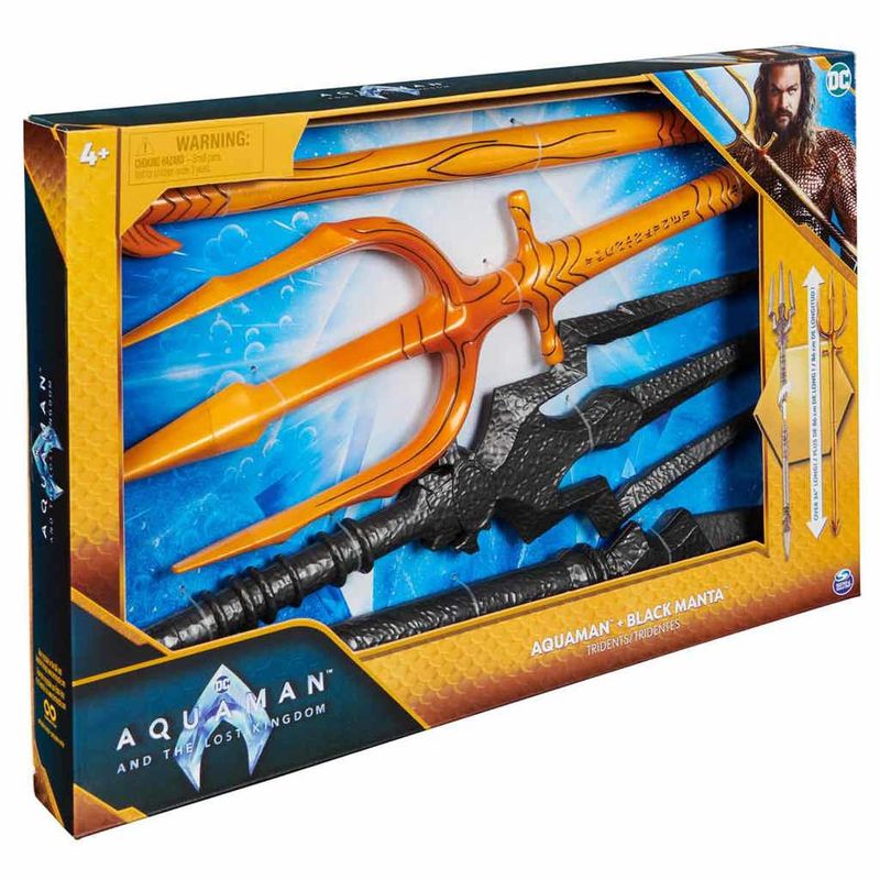 Figura-de-Acao---Tridente-Aquaman-E-Black-Manta---Aquaman---Filme---Sunny-4