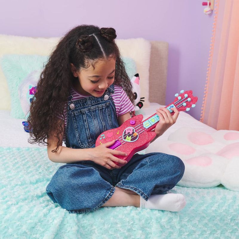 Brinquedo Musical Infantil Gabbys Dollhouse Ukulele Sunny