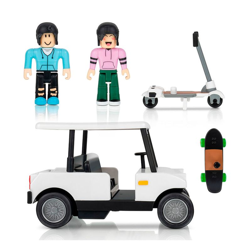 Conjunto-de-Veiculo-com-Bonecos---Roblox---Bookhaver--Golf-Cart---Sunny-0