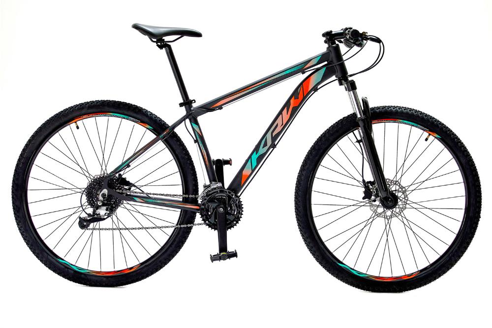 Bicicleta Aro 29 Krw Alumínio 27 Velocidades Freio Hidráulico Suspensão com Trava Mountain Bike S9