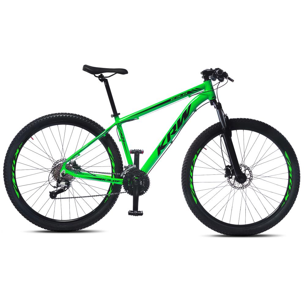 Bicicleta Aro 29 KRW Alumínio Shimano 24V Freio a Disco hidráulico S51