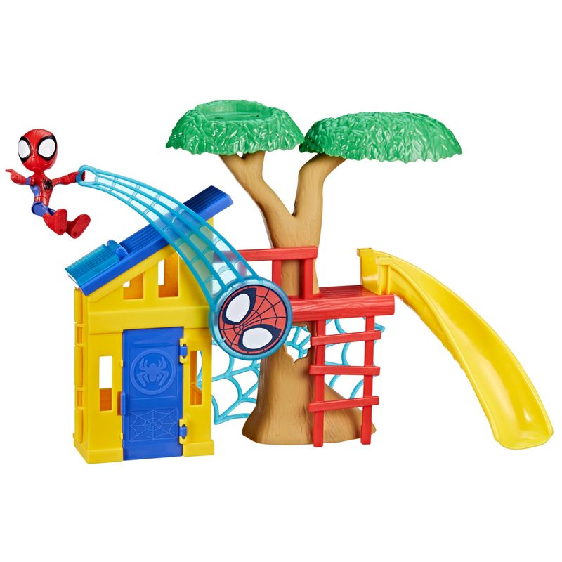 Playset---Disney-Jr---Marvel---Playground-do-Aranha---Hasbro-0