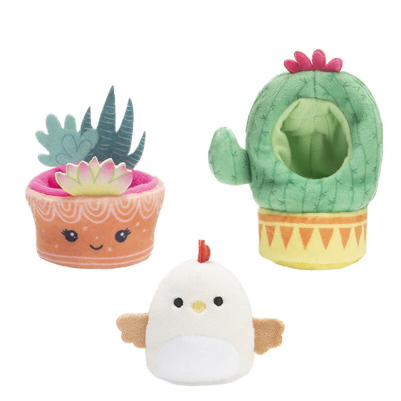 Conjunto-Pelucia-E-Acessorios---Squishmallows---Loja-De-Plantas---Sunny-0