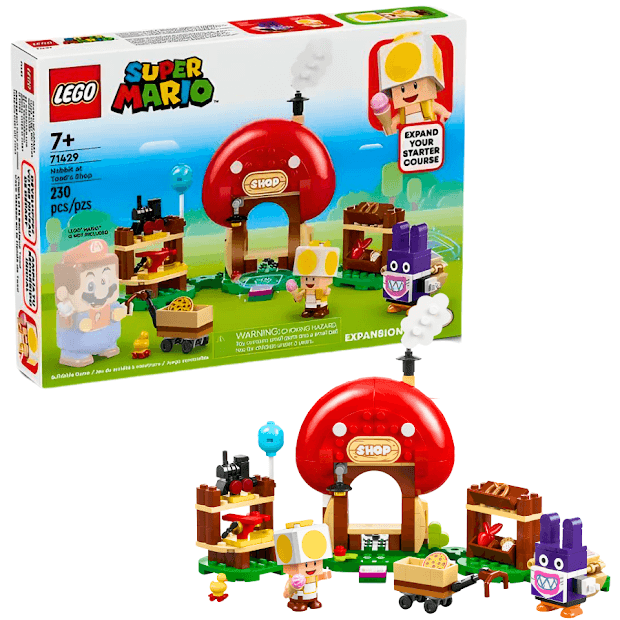 Toad house lego sale