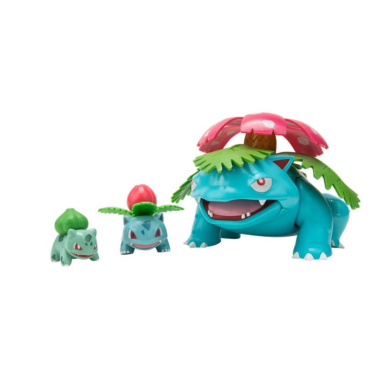 Conjunto-De-Mini-Figuras---Pokemon---Bulbasaur--Ivysaur-Venusaur---Sunny-1