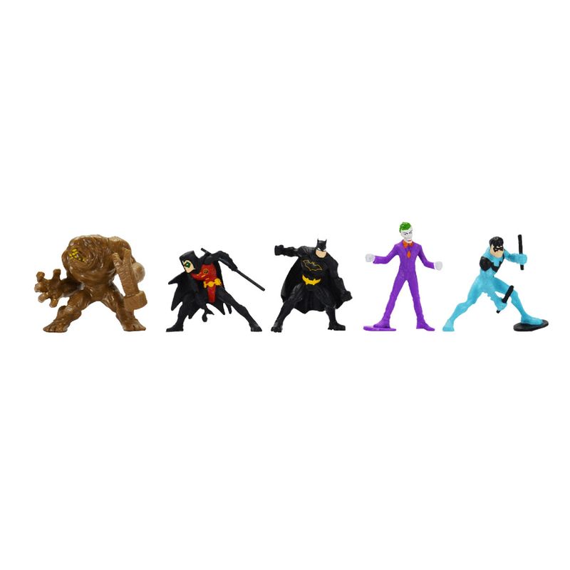 Conjunto-Bonecos-e-Figura---DC-Comics---Batman---Robin---Nightwing---The-Joker---Clayface---Sunny-0