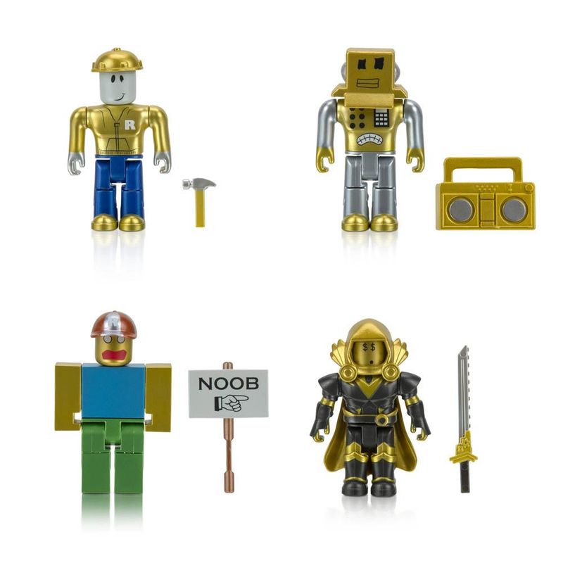 Mini-Figuras-Colecionaveis---Roblox---Gold-Collectors-Set---Sunny-0