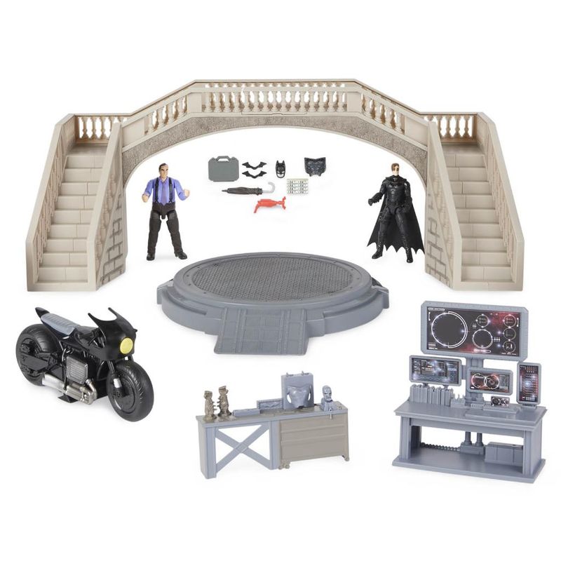 Playset-Batcaverna---DC-Comics---The-Batman---Sunny-0