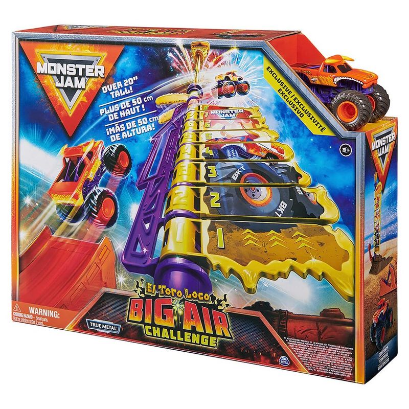 Playset---Monster-Jam---El-Toro-Loco---Big-Air-Challenge---Sunny-8