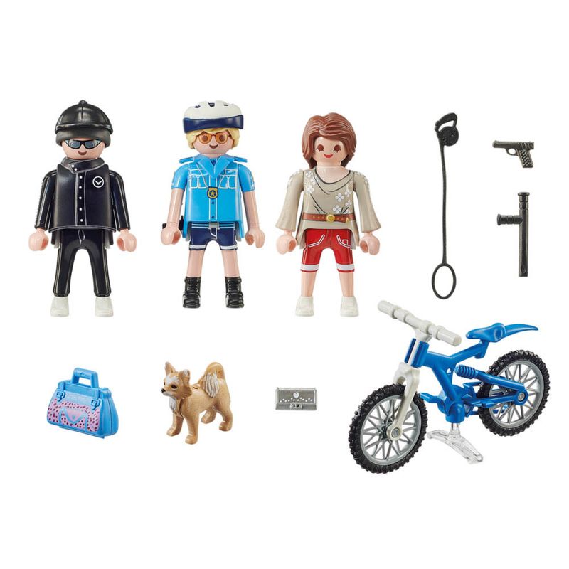 Playmobil---Policial-com-Bicicleta-e-Fugitivo---Sunny--1