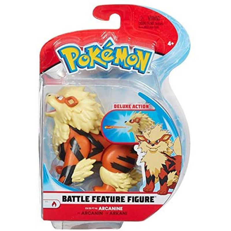 Figura-de-Acao---Pokemon---Wave-7---Jazwares---Arcanine---Sunny-0
