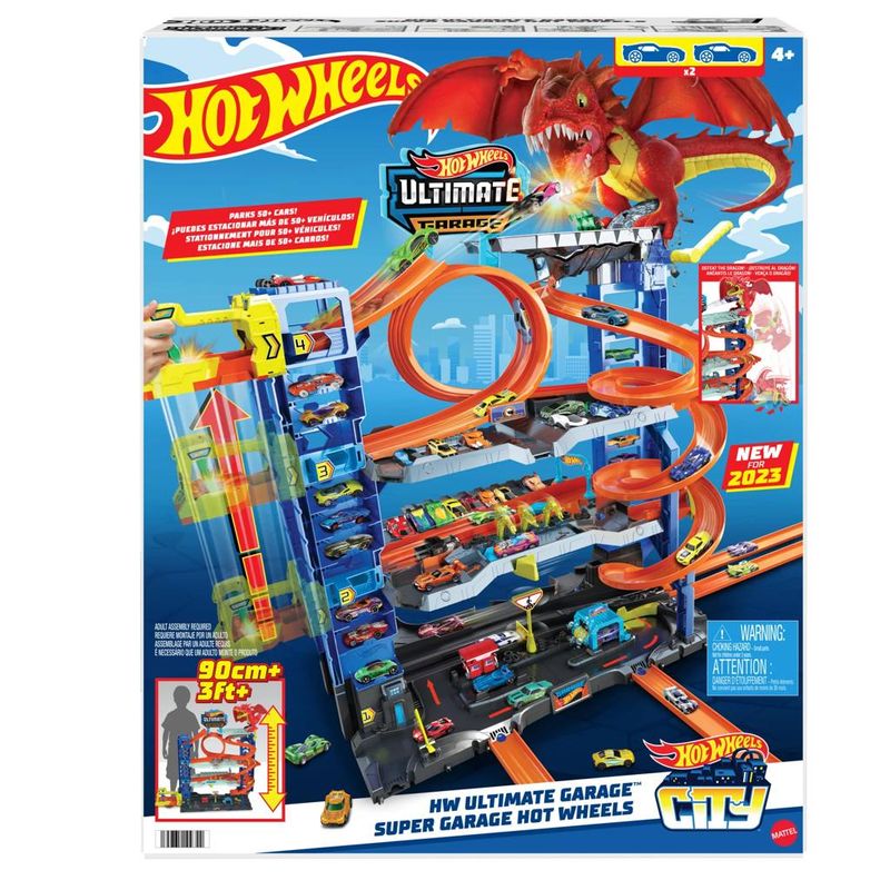 Conjunto-de-Pista-e-Carrinhos---Hot-Wheels---City-Ultimate-Garage---Mattel-2