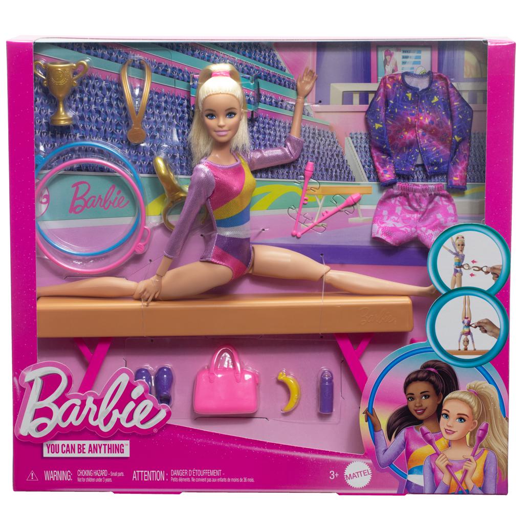 Boneca Articulada Com Acessorios Barbie Ginasta Mattel