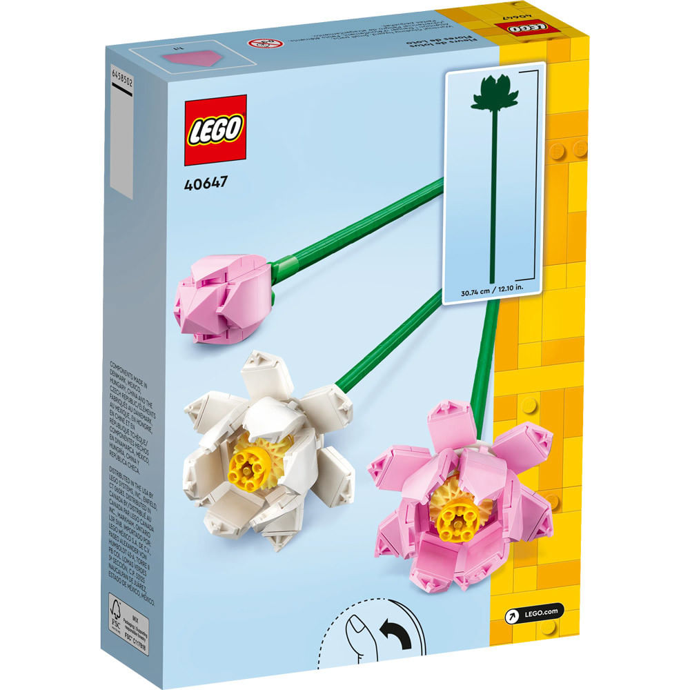 LEGO - Lel Flowers - Flores de Lótus - 40647