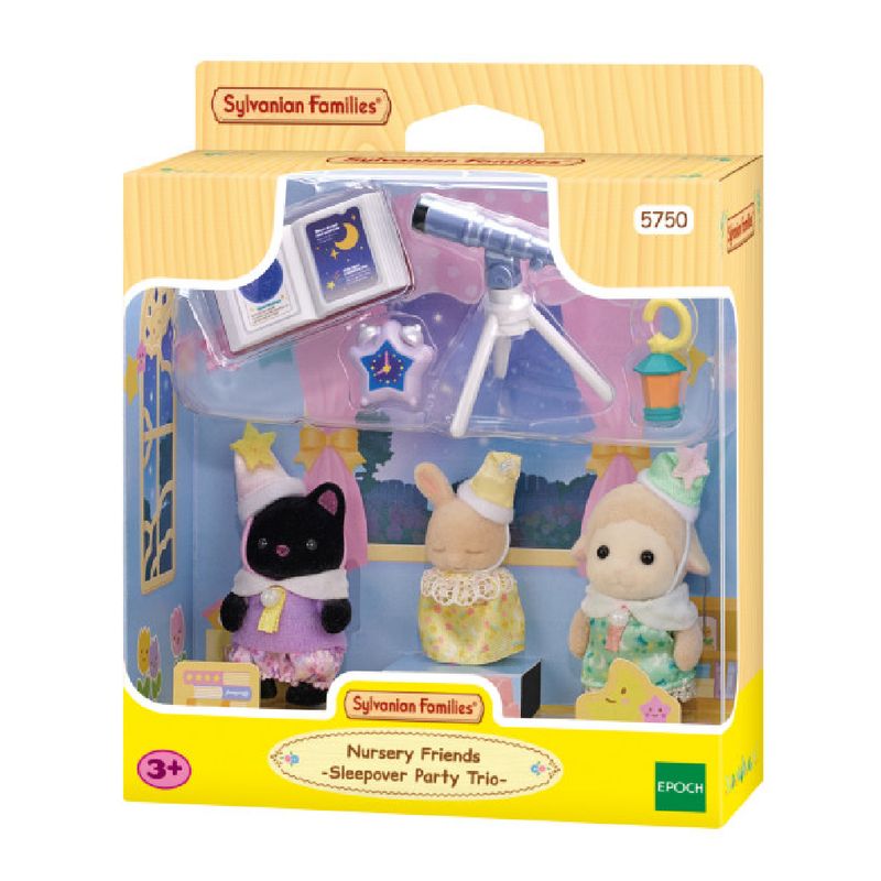 Sylvanian-Families---Amigos-Jardim-Infancia-Noite-do-pijama---Epoch-0