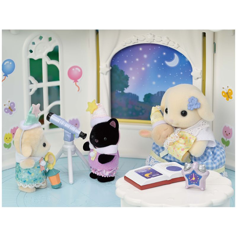 Sylvanian-Families---Amigos-Jardim-Infancia-Noite-do-pijama---Epoch-4