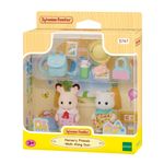 Sylvanian-Families---Amigos-do-Jardim-da-Infancia---Creme-e-Ryan---Epoch-0