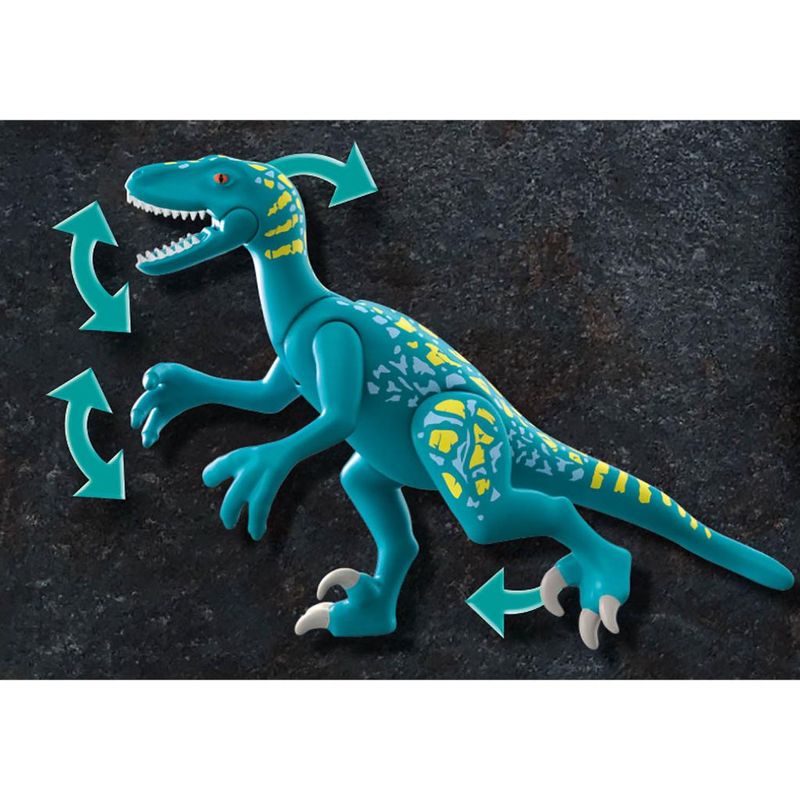 Playmobil---Deinonychus--Pronto-Para-A-Batalha---Dinos---2588---Sunny-3