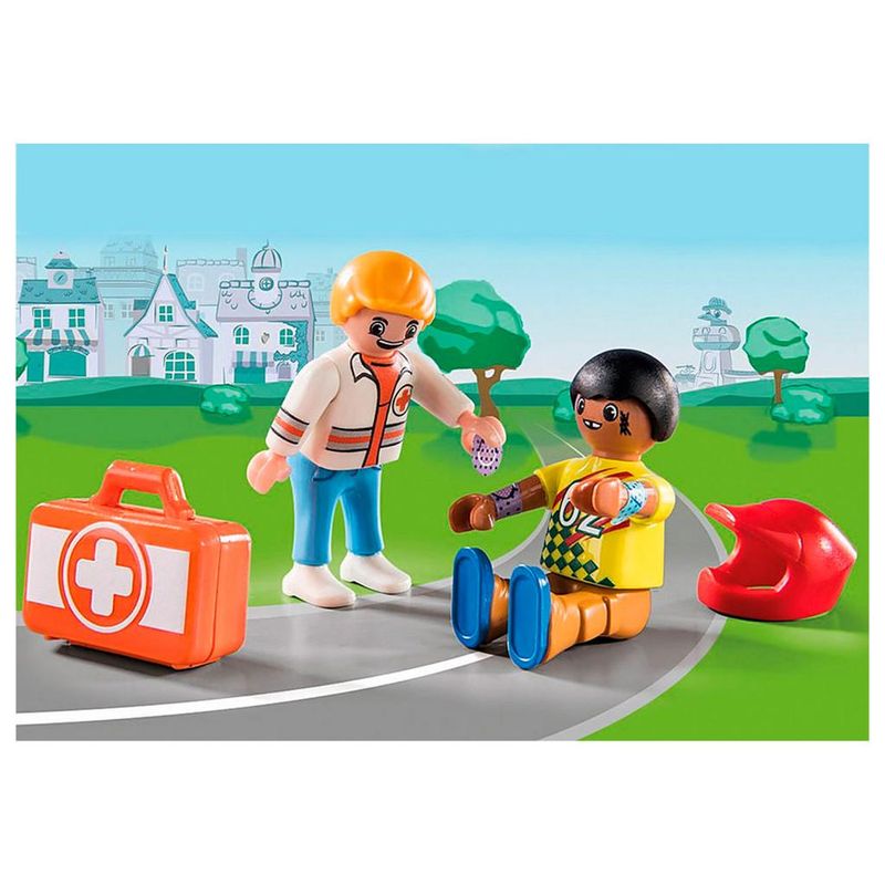 Playmobil---DOC--Acao-De-Ambulancia-e-Ajude-O-Piloto-De-Corrida---2378---Sunny-2