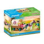 Playmobil---Fazenda-Dos-Poneis---Carroca-com-Ponei---70998---Sunny--1