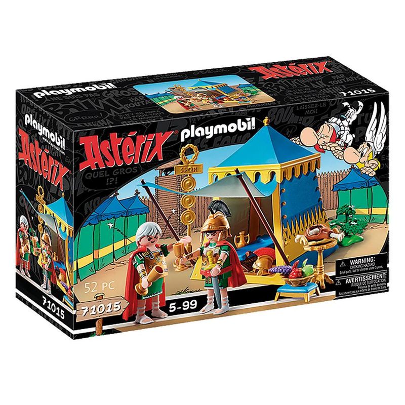 Playmobil---Asterix--Tenda-do-Lider-com-Generais---71015---Sunny-0