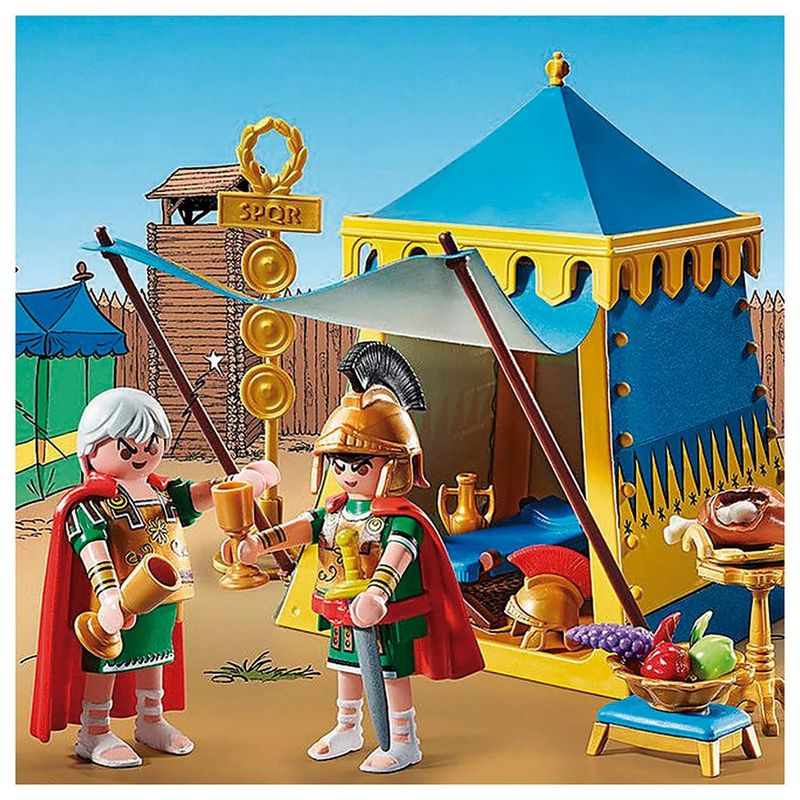 Playmobil---Asterix--Tenda-do-Lider-com-Generais---71015---Sunny-3