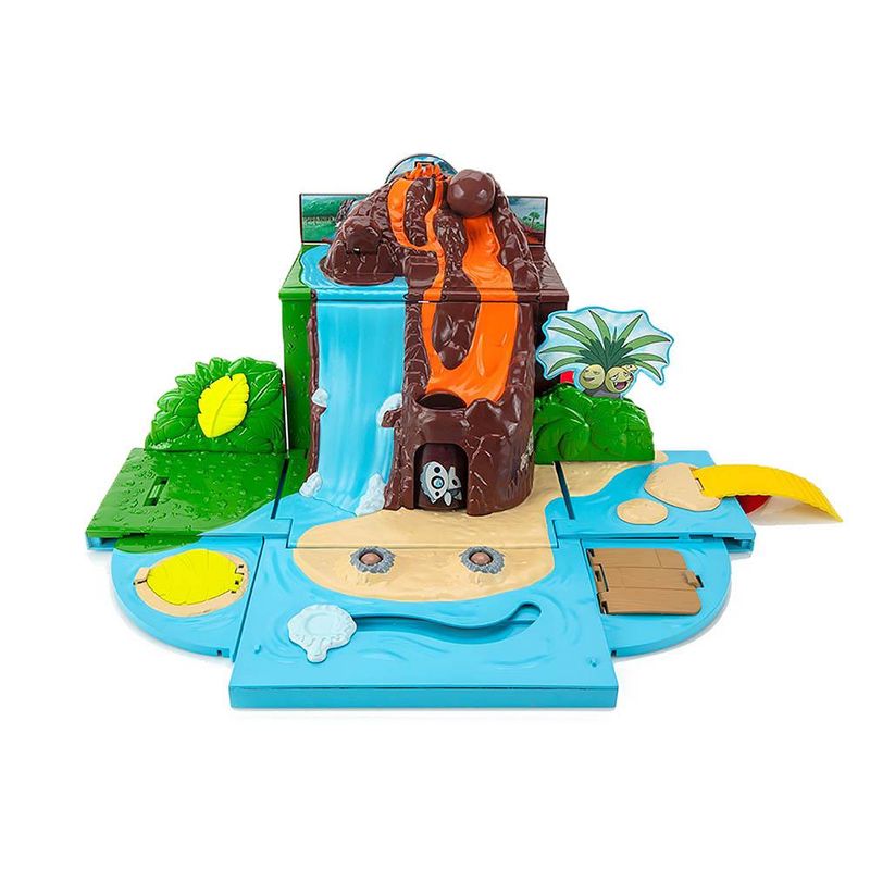 Playset-Vulcao-e-Mini-Figuras---Pokemon---Pikachu-Charmander-Bulbasaur-e-Squirtle---Sunny-1