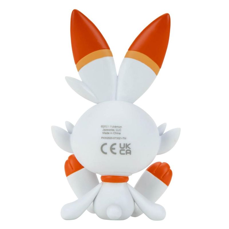 Figura-de-Vinil---Pokemon---Scorbunny---W3---Branco---Sunny-3