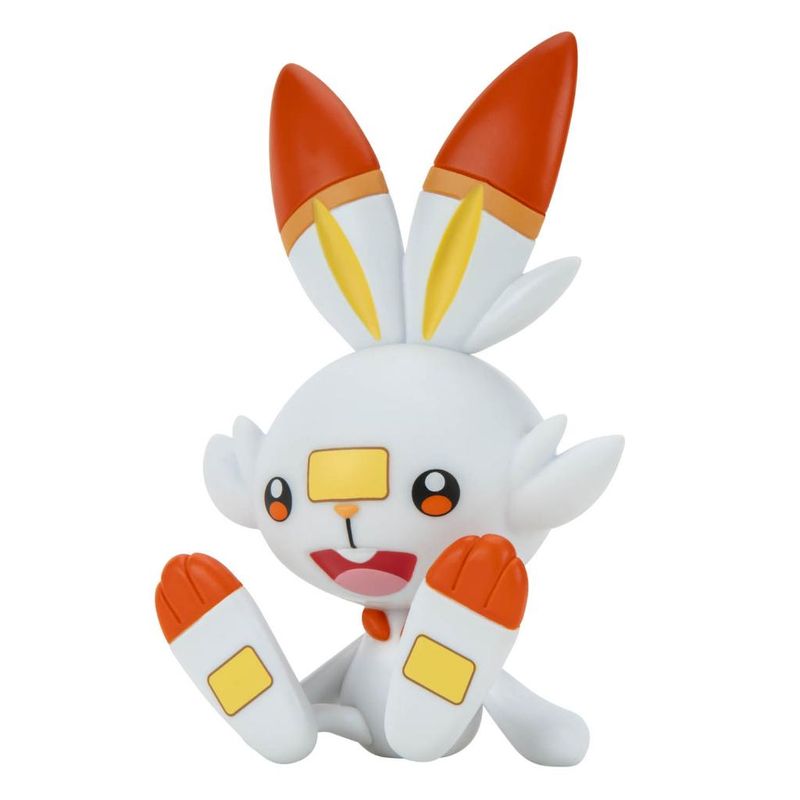 Figura-de-Vinil---Pokemon---Scorbunny---W3---Branco---Sunny-4