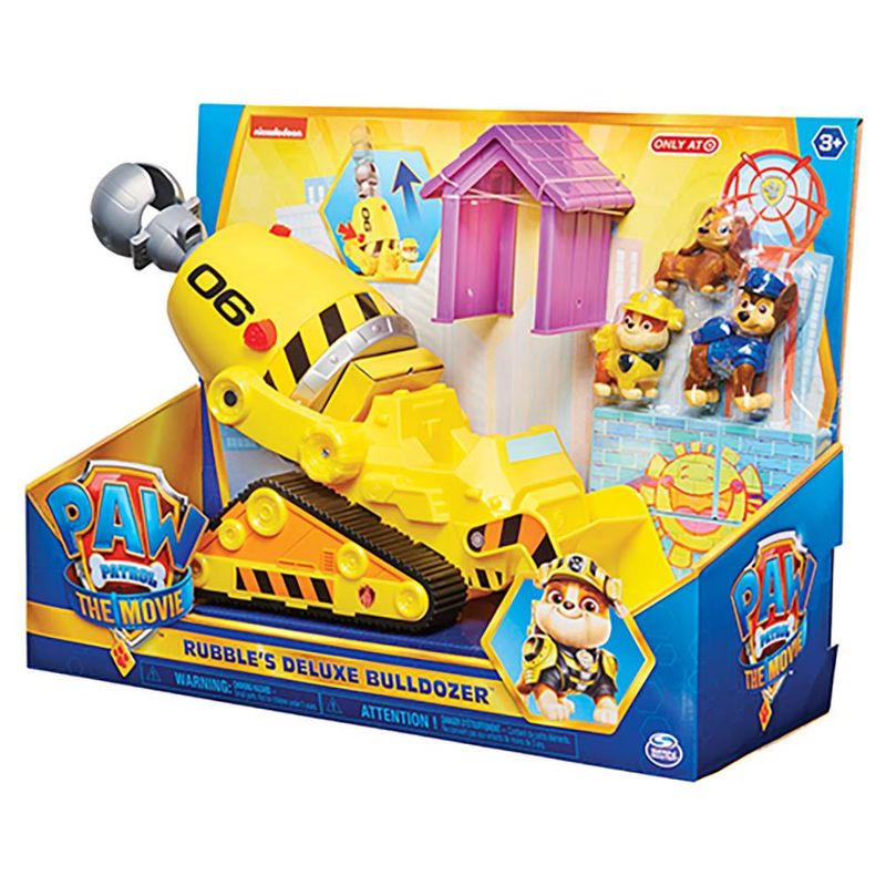Veiculo---Patrulha-Canina---Rubble---Bulldozer-Do-Filme---Sunny---Amarelo-5