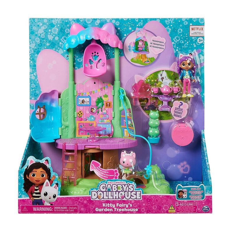 Playset---Gabby-S-Dollhouse---Kitty-Fadinha-Com-Casa-Na-Arvore---Sunny-3