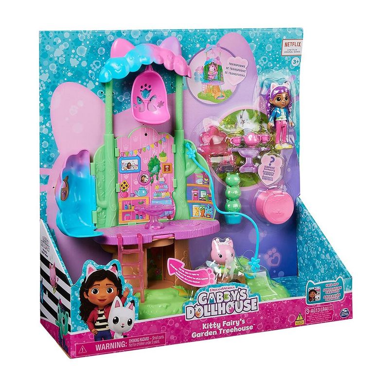 Playset---Gabby-S-Dollhouse---Kitty-Fadinha-Com-Casa-Na-Arvore---Sunny-4