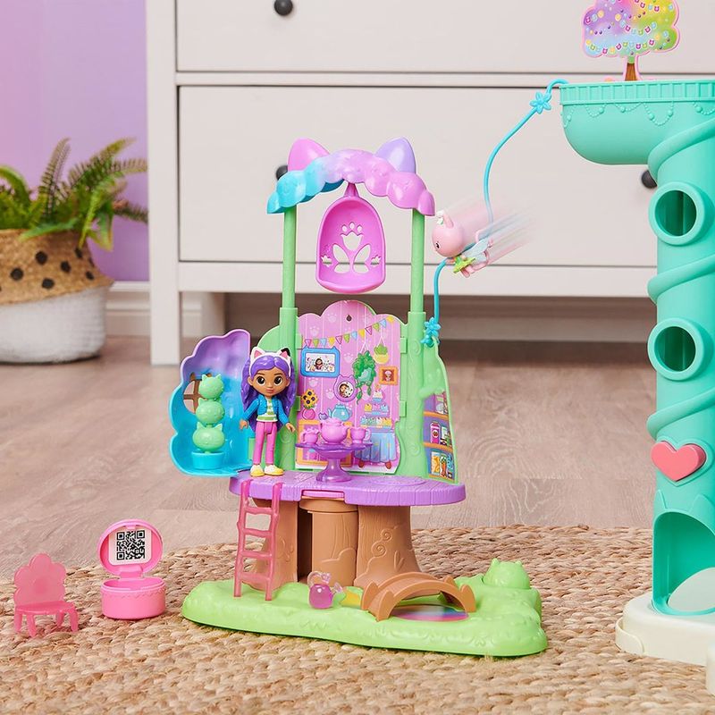 Playset---Gabby-S-Dollhouse---Kitty-Fadinha-Com-Casa-Na-Arvore---Sunny-5