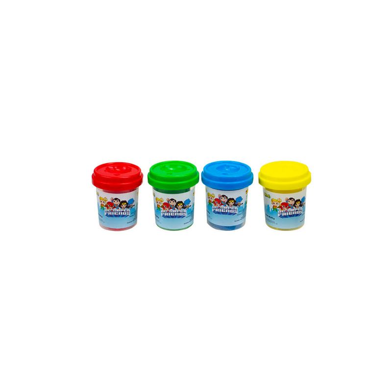 Super-Massinha---DC-Comics---Super-Friends---Kit-4-Potes---Sunny-0