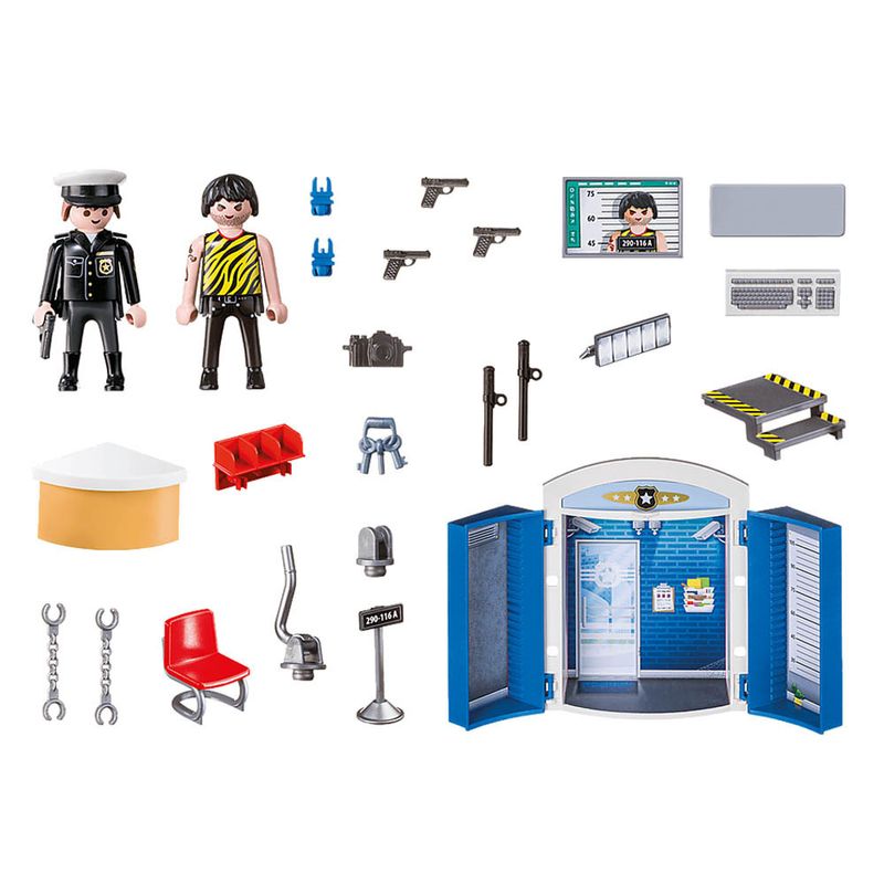 Mini-Figuras---Gift-Set---Estacao-Policial---Playmobil---Sunny-1