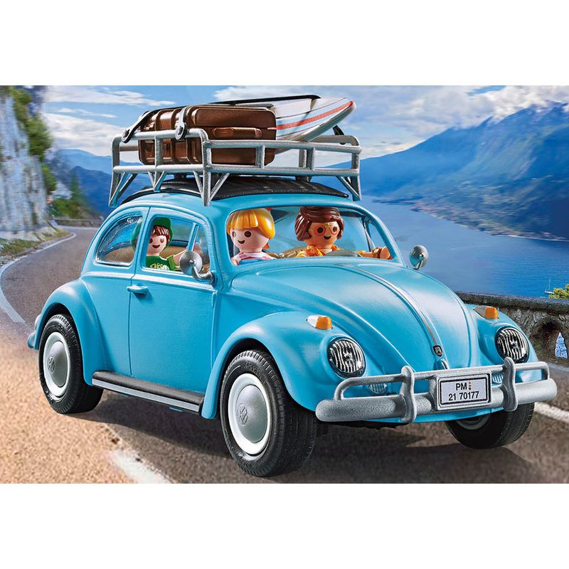 Mini-Figuras-E-Veiculo---Volkswagen-Beetle---Playmobil---Sunny-1