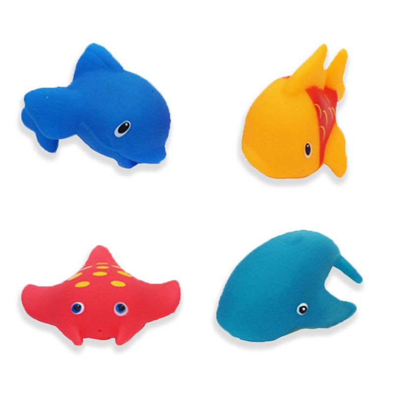 Brinquedo-de-Banho---Animais-Marinhos-II---Dican