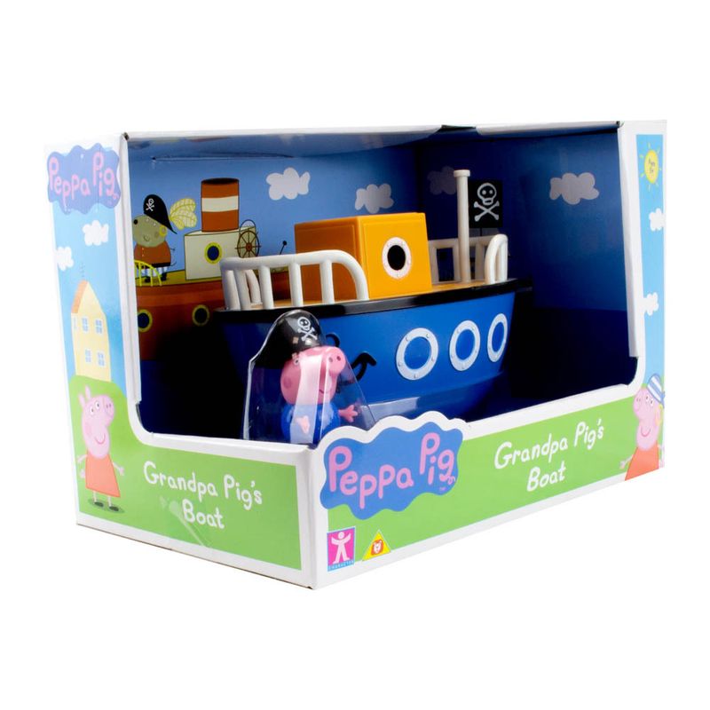 Mini-Veiculo---Peppa-Pig---Barco---Azul--Sunny-2