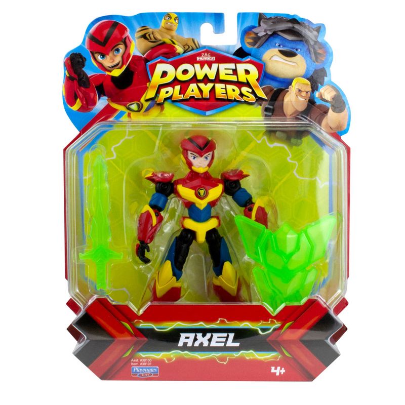 Figura-Articulada---12Cm---Power-Players---Axel---Sunny