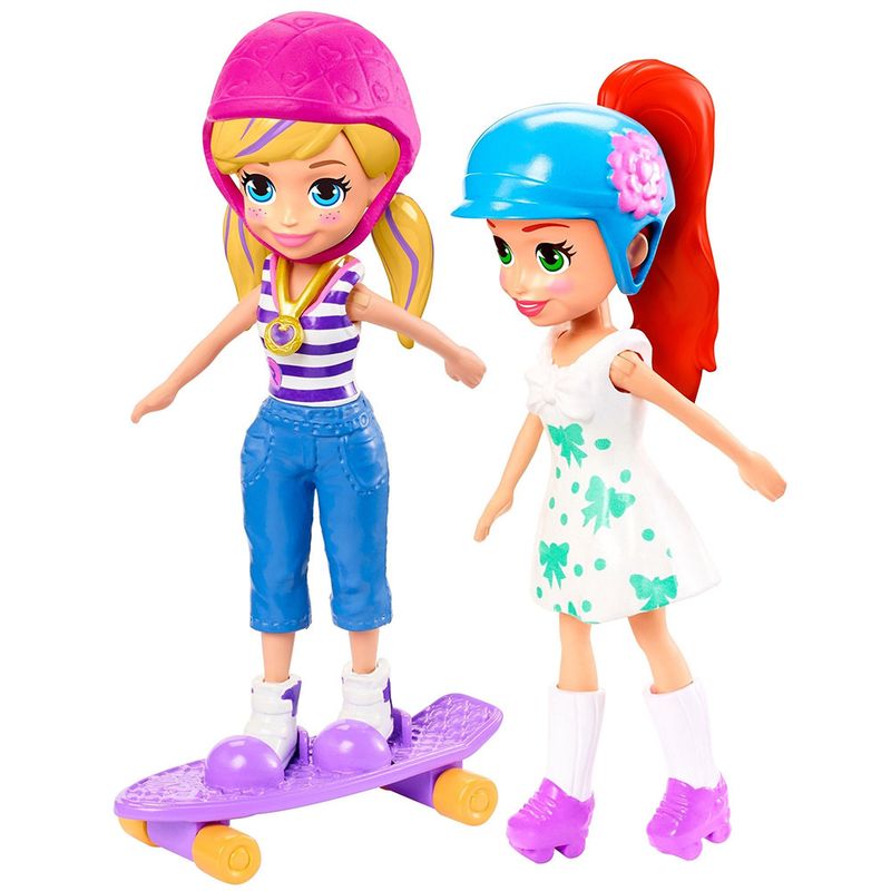 Conjunto-de-Mini-Bonecas-com-Acessorios---Polly-Pocket---Moda-Esportiva---Mattel-2