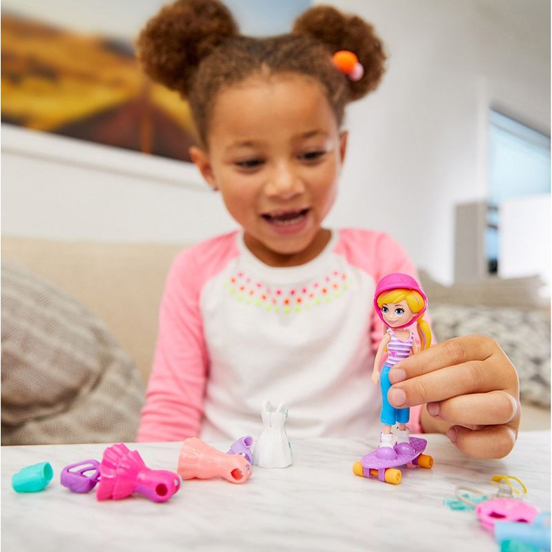 Conjunto-de-Mini-Bonecas-com-Acessorios---Polly-Pocket---Moda-Esportiva---Mattel-7