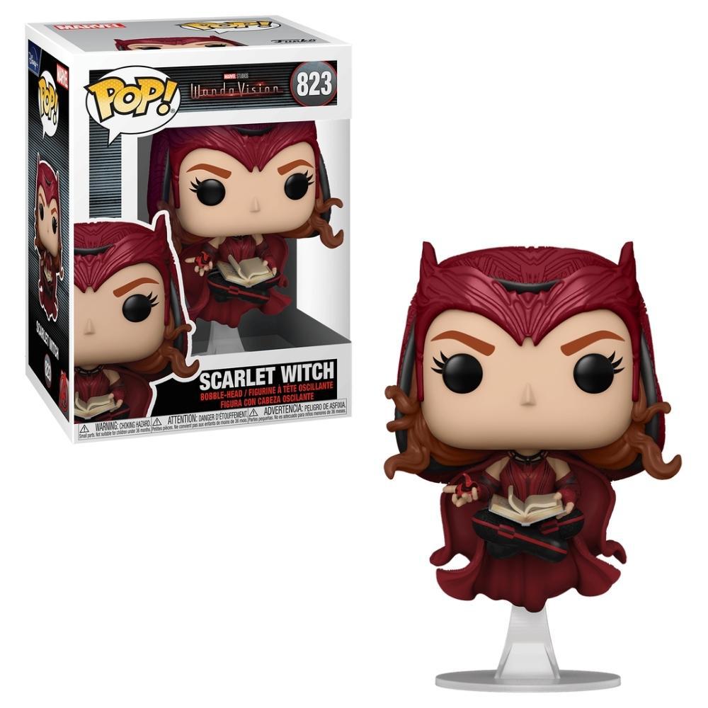 Confira Boneca - Funko Pop - Marvel - Wanda Vision - Scarlet Witch