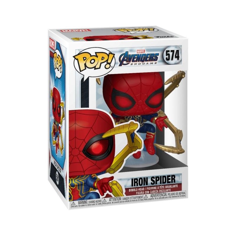 Boneco---Funko-Pop---Marvel---Avengers-Endgame---Iron-Spider---Candide-0