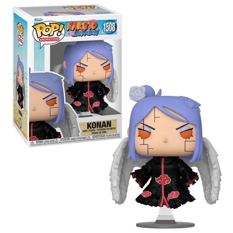 Mini-Boneca-Colecionavel---Funko-Pop-Animation---Naruto-Shippuden---Konan---Candide-2