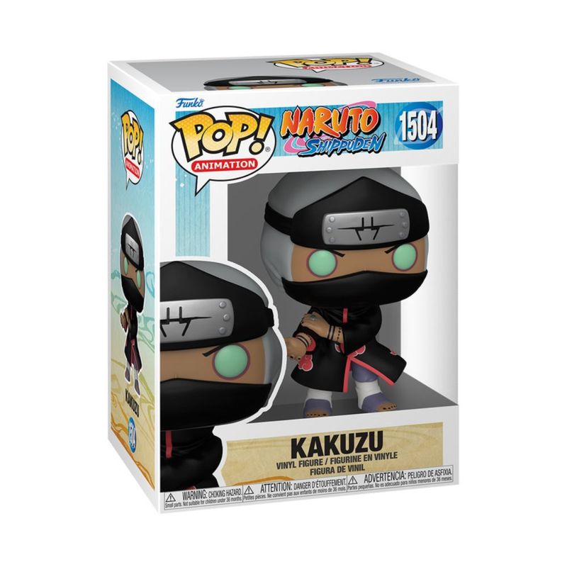 Mini-Boneco-Colecionavel---Funko-Pop-Animation---Naruto-Shippuden---Kakuzu---Candide-1