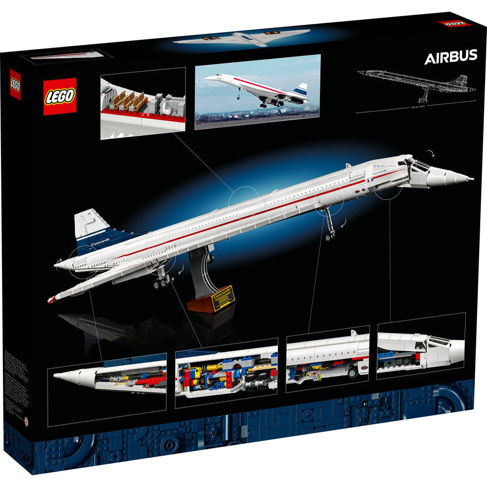 Compre modelos de LEGO - Icons - Concorde - 10318 - Rihappy - Ri Happy