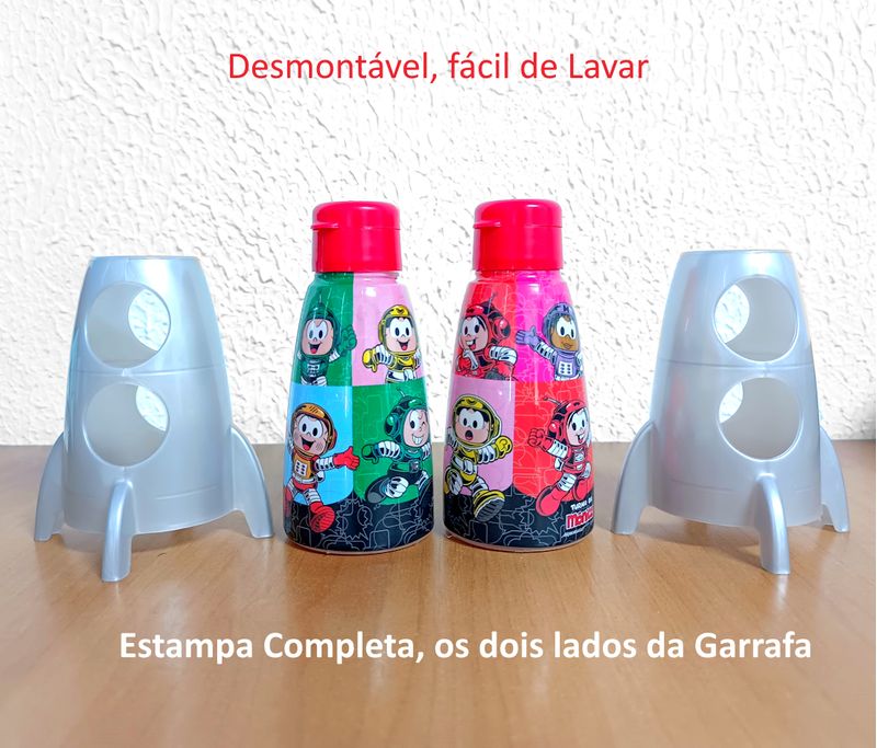 Garrafinha-Turma-da-Monica-Foguete-Kit-com-5-Festa-Infantil