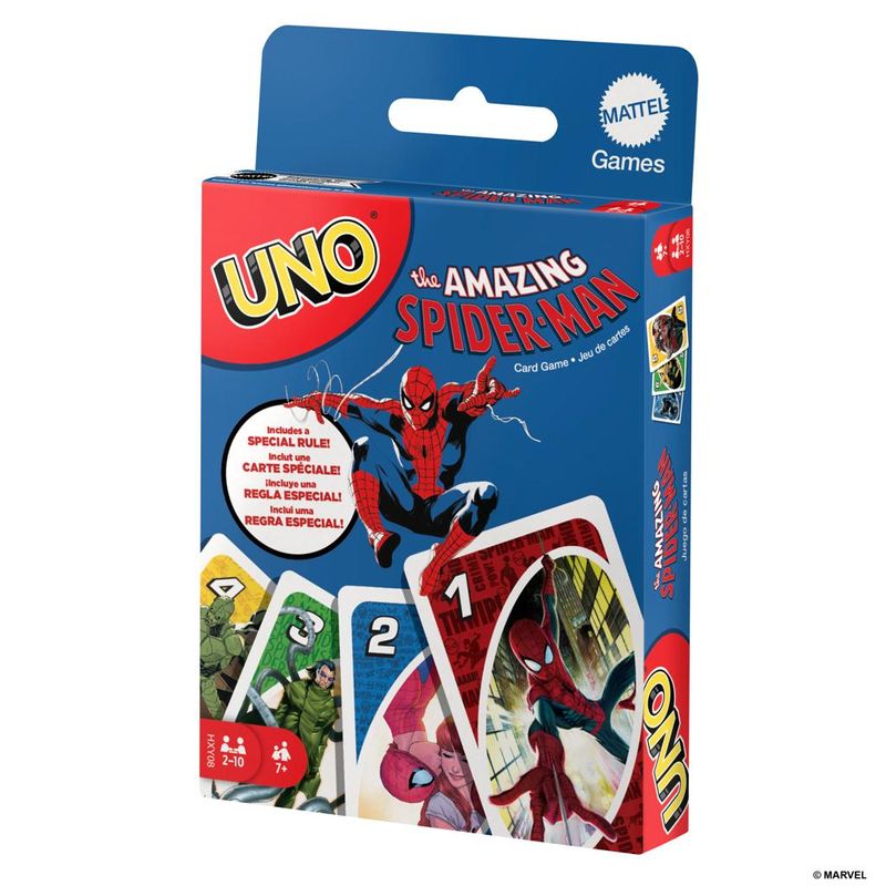 Jogo-De-Cartas---Uno---O-Incrivel-Homem-Aranha---De-2-A-10-Jogadores---Mattel-0