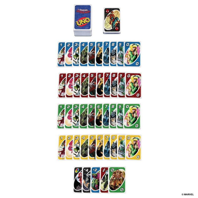 Jogo-De-Cartas---Uno---O-Incrivel-Homem-Aranha---De-2-A-10-Jogadores---Mattel-6