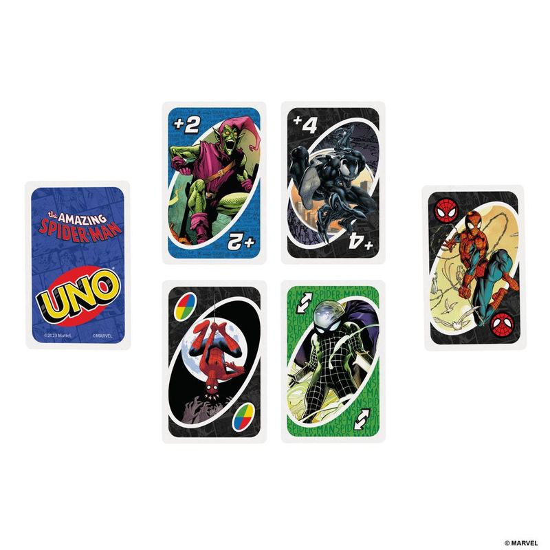 Jogo-De-Cartas---Uno---O-Incrivel-Homem-Aranha---De-2-A-10-Jogadores---Mattel-7